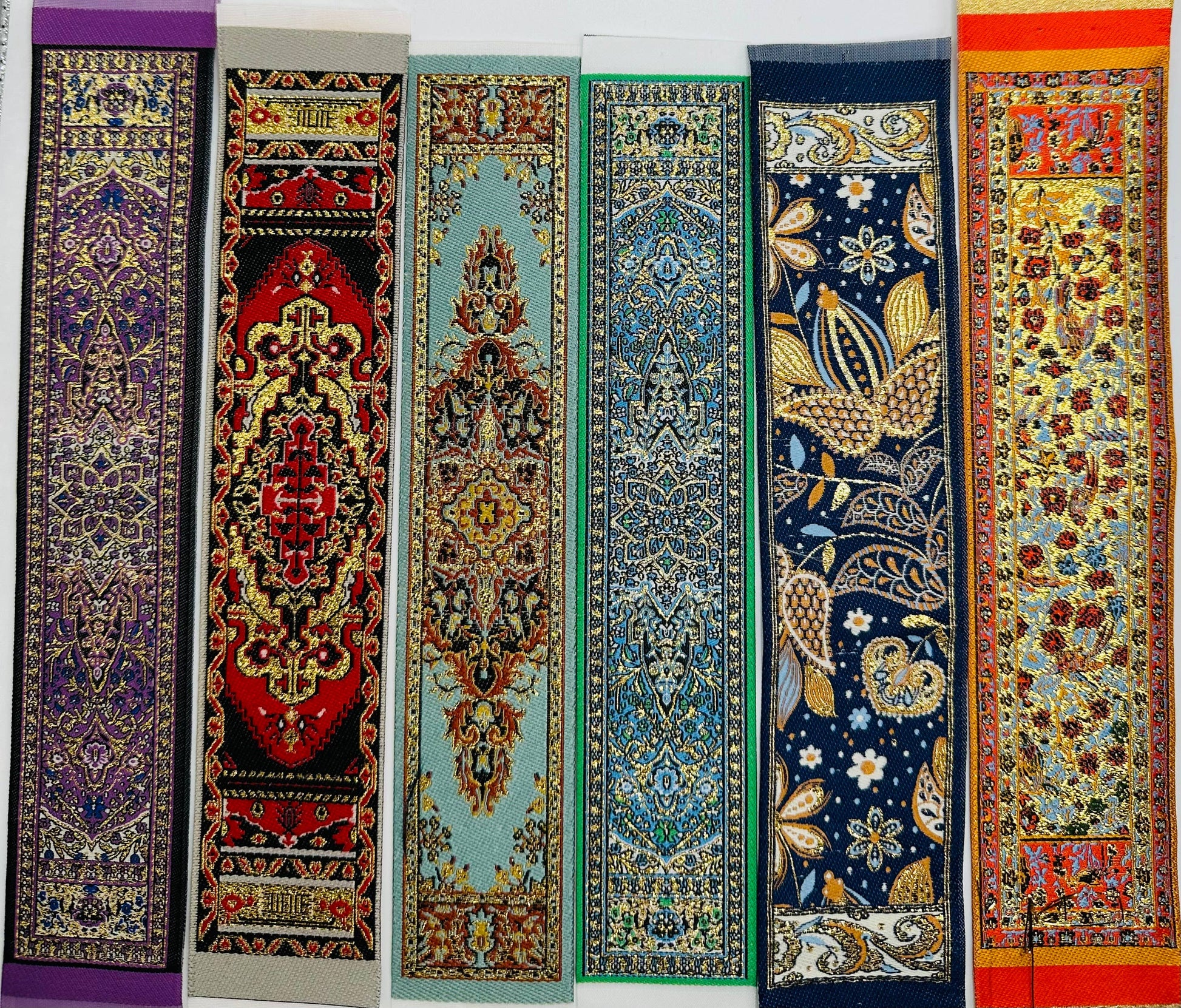 Turkish Woven Carpet Bookmarks