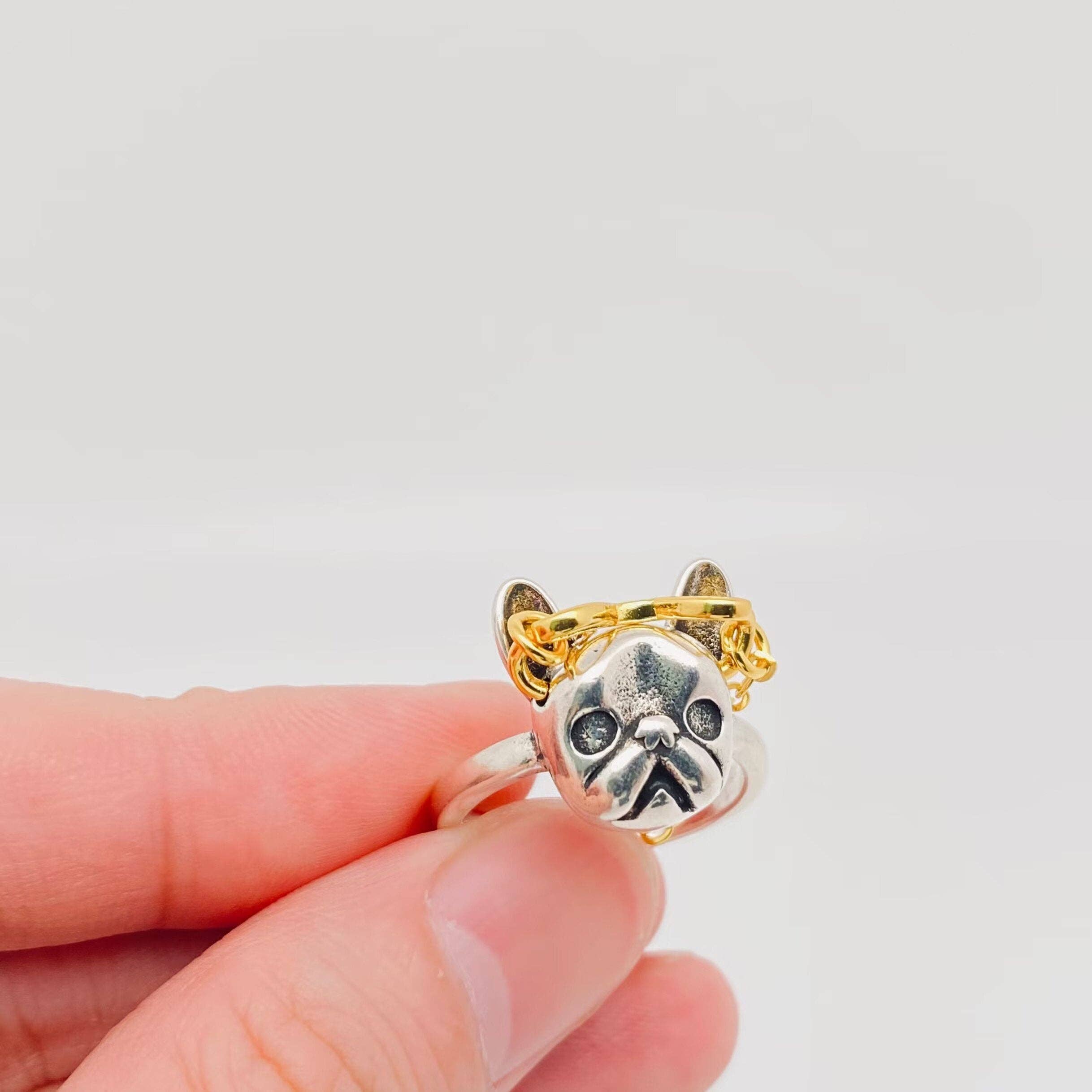 Dapper Bulldog Adjustable Ring