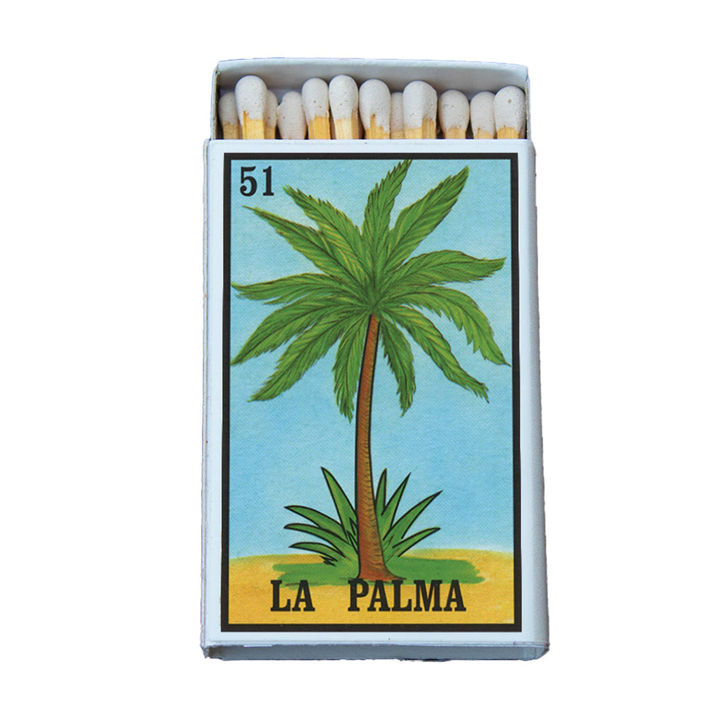 Loteria Palma Matchbox • Candle Acc • Decorative Matches