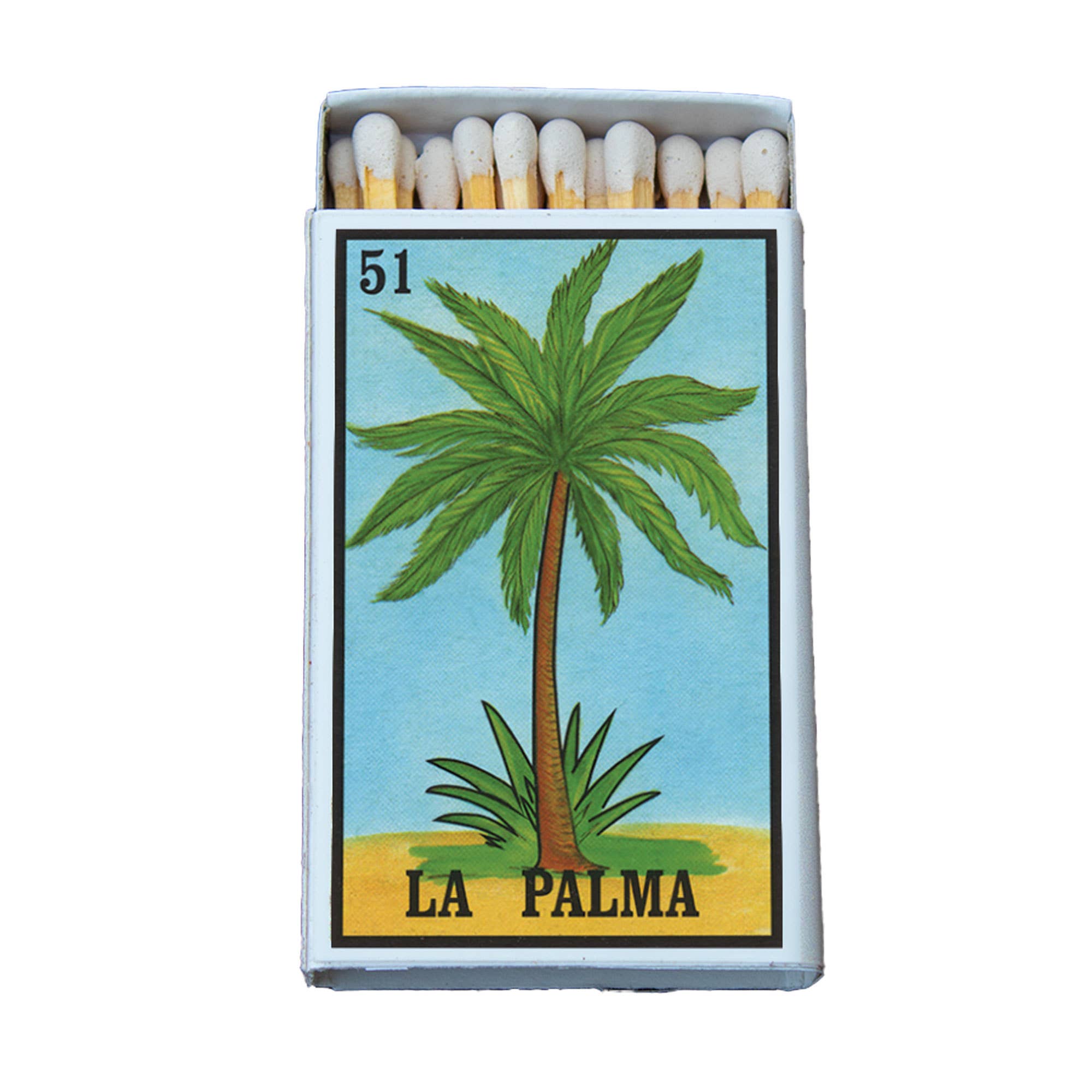 Loteria Palma Matchbox • Candle Acc • Decorative Matches