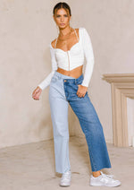 Two faces Wide Leg Jeans