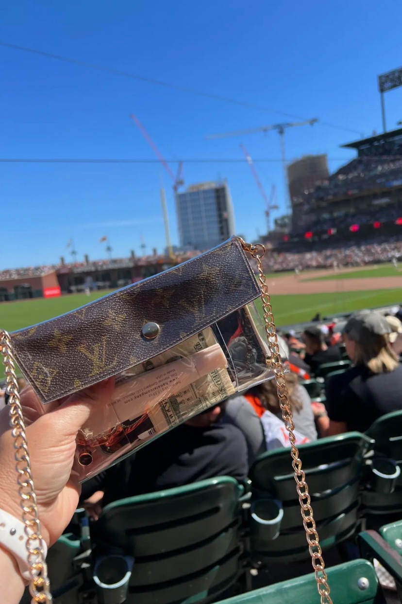 Pro LV Crossbody Clear Bag, Stadium Approved Bag