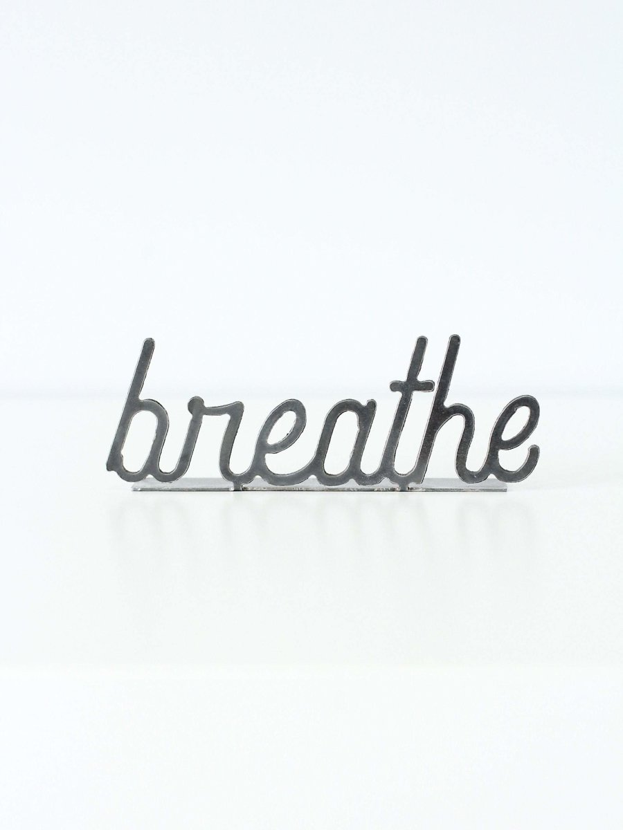 Breathe Word Sign.