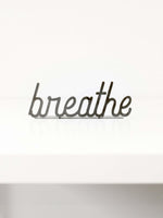 Breathe Word Sign.