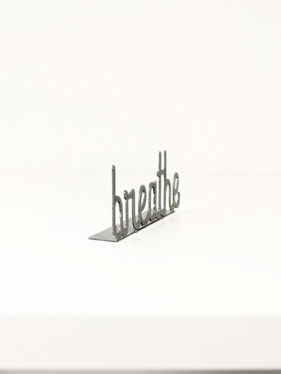 Breathe Word Sign.