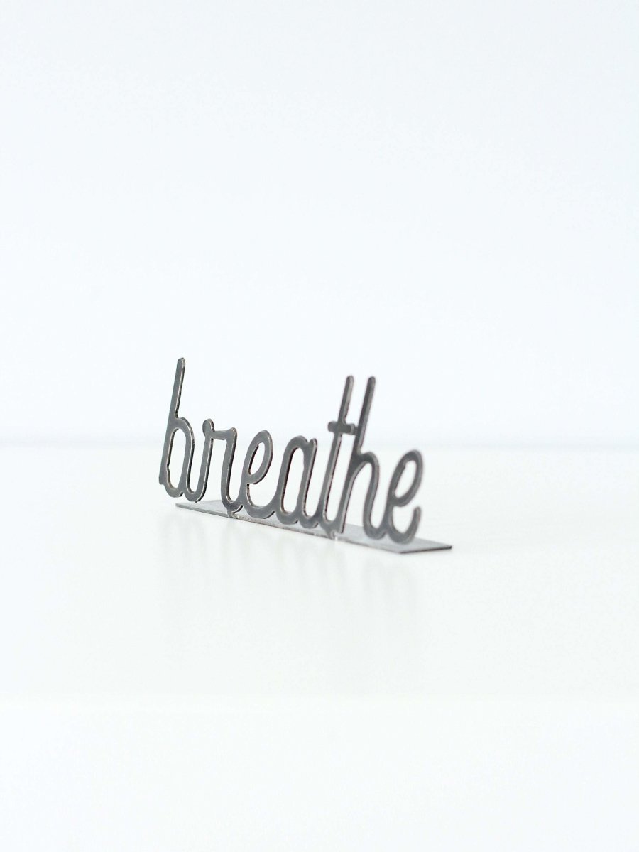 Breathe Word Sign.
