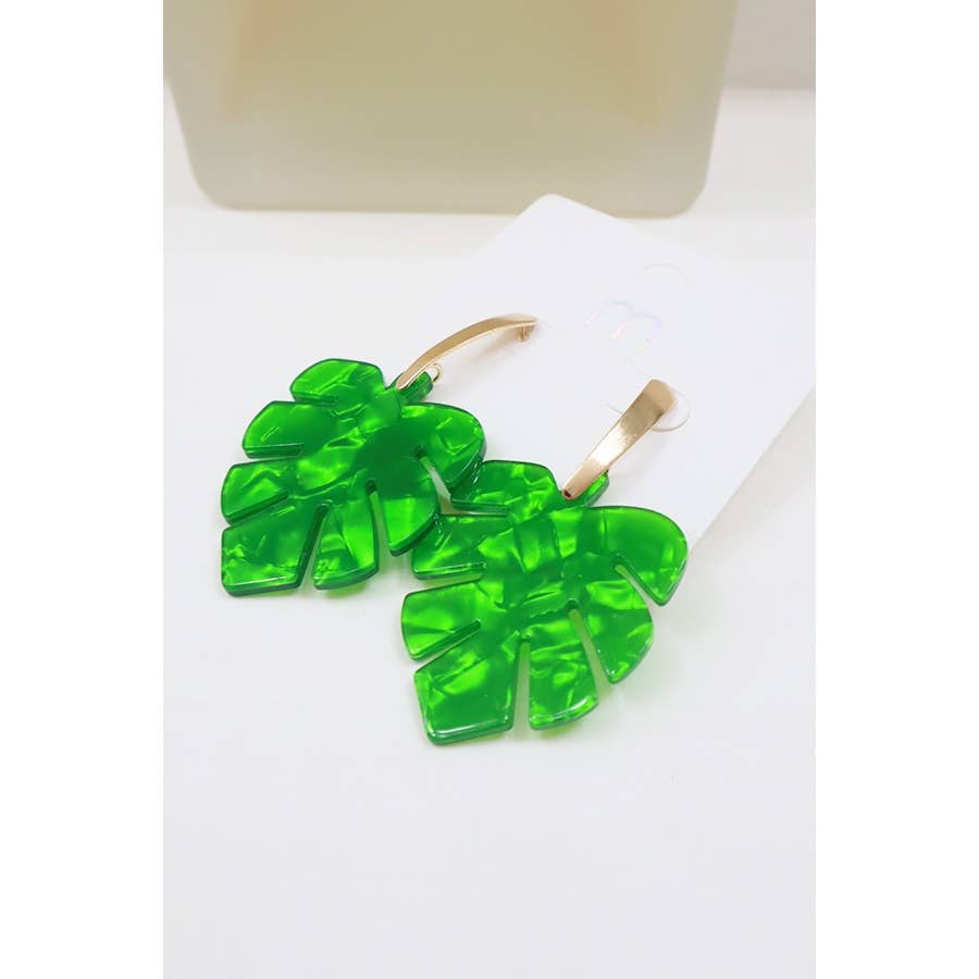 Leaf Drop Summer Earrings