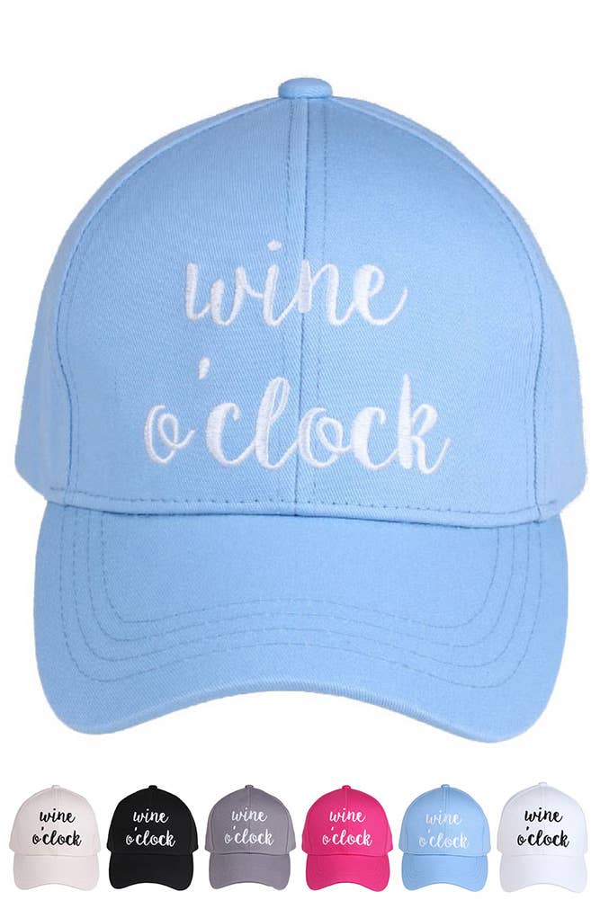 Wine O'Clock Baseball Cap