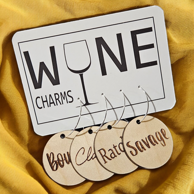 Bougie Wine Charms: Cherry or Maple