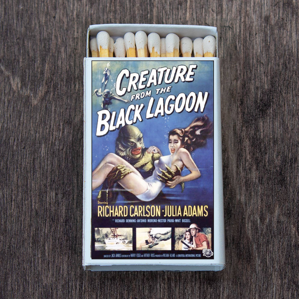 Matches • Monster Movie Poster • Creature from the Blue Lagoon