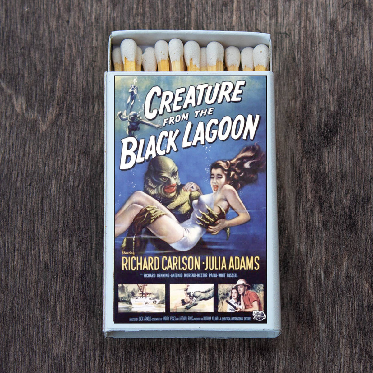 Matches • Monster Movie Poster • Creature from the Blue Lagoon