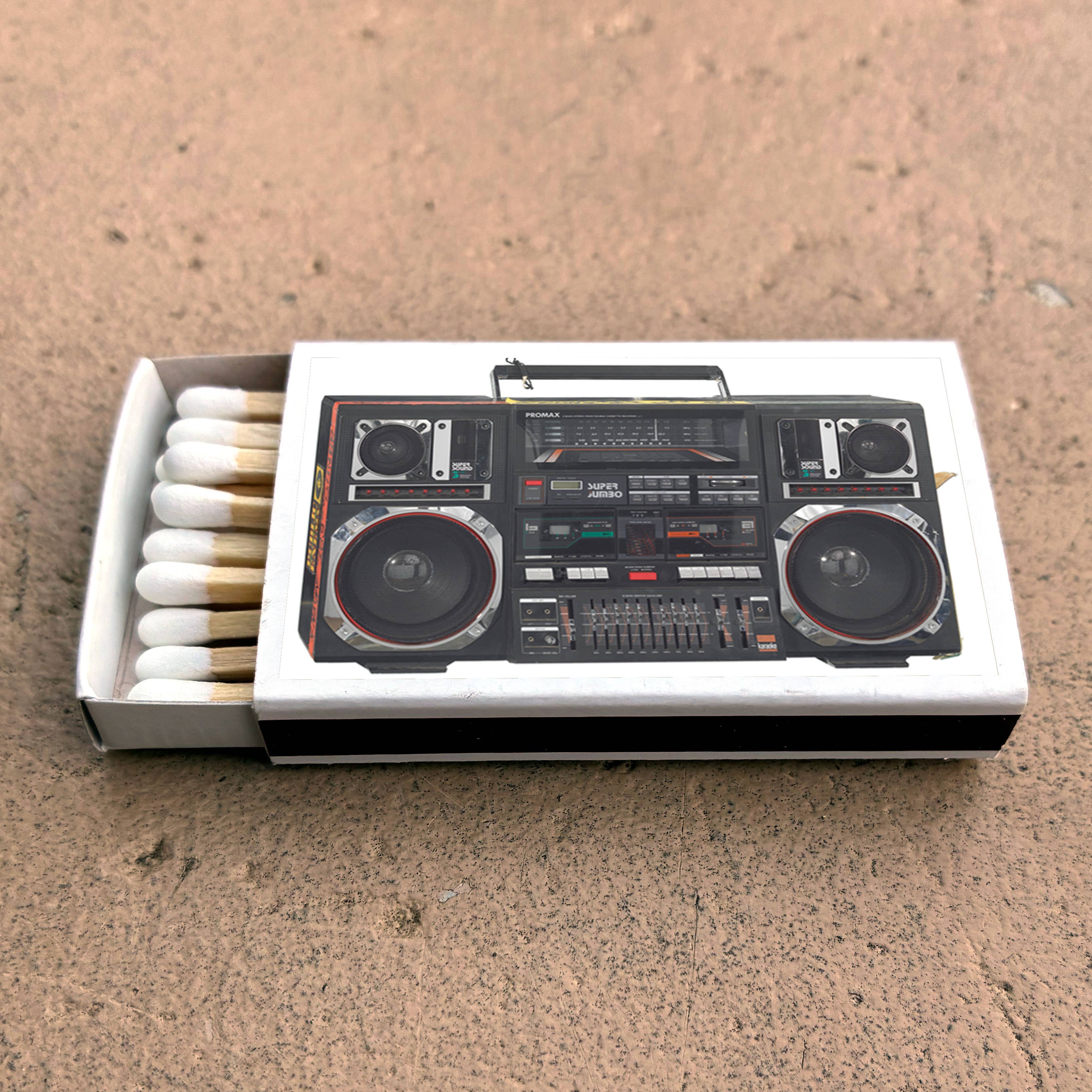 Matches • Boombox • Home Decor for Candles and Incense