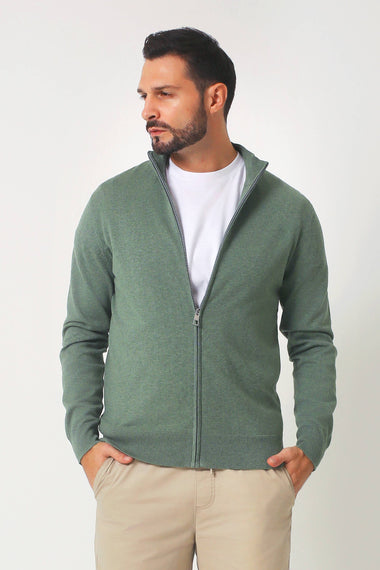 Men's Everyday Cotton Full Zip Sweater