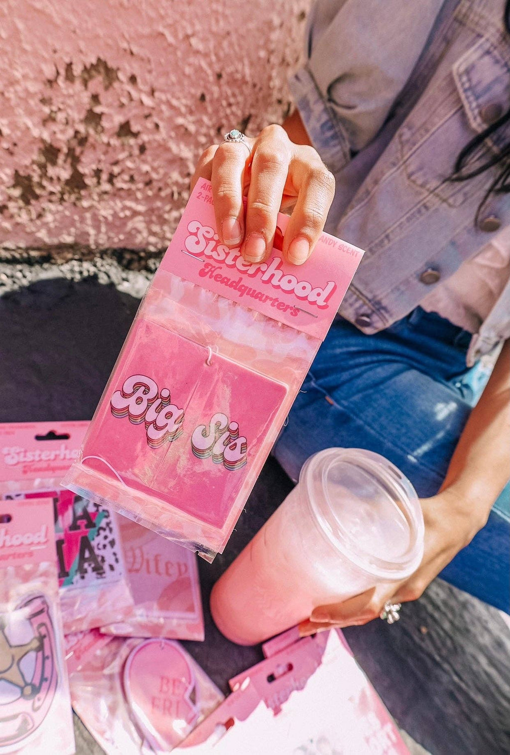 Big Sis Lil Sis Car Air Freshener