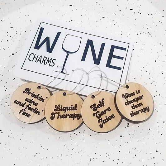 Therapy Wine Charms: Maple