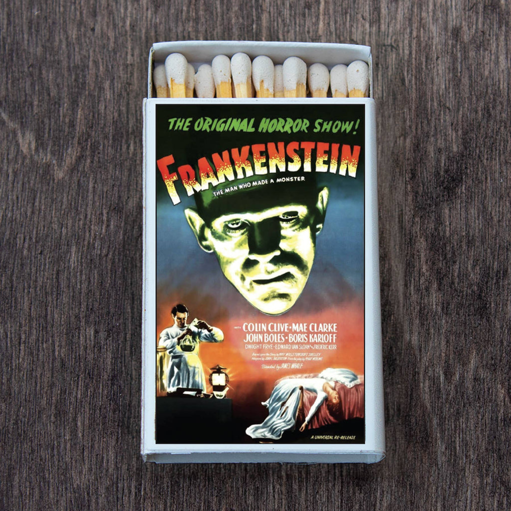 Matches • Monster Movie Poster • Frankenstein