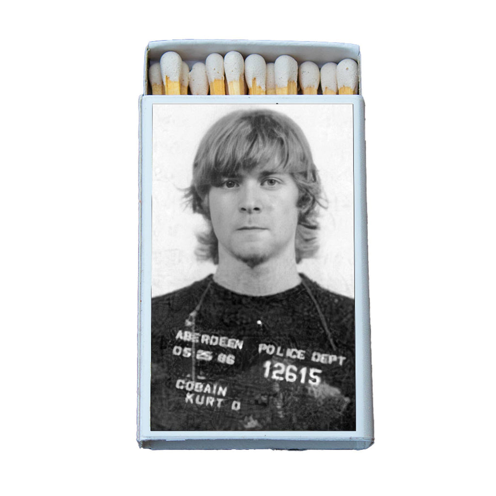 Celebrity Mugshot Matchbox • Matches • Candles Acc.