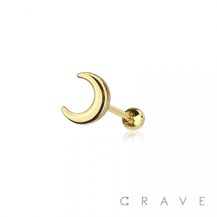 Moon Top Cartilage Jewelry 