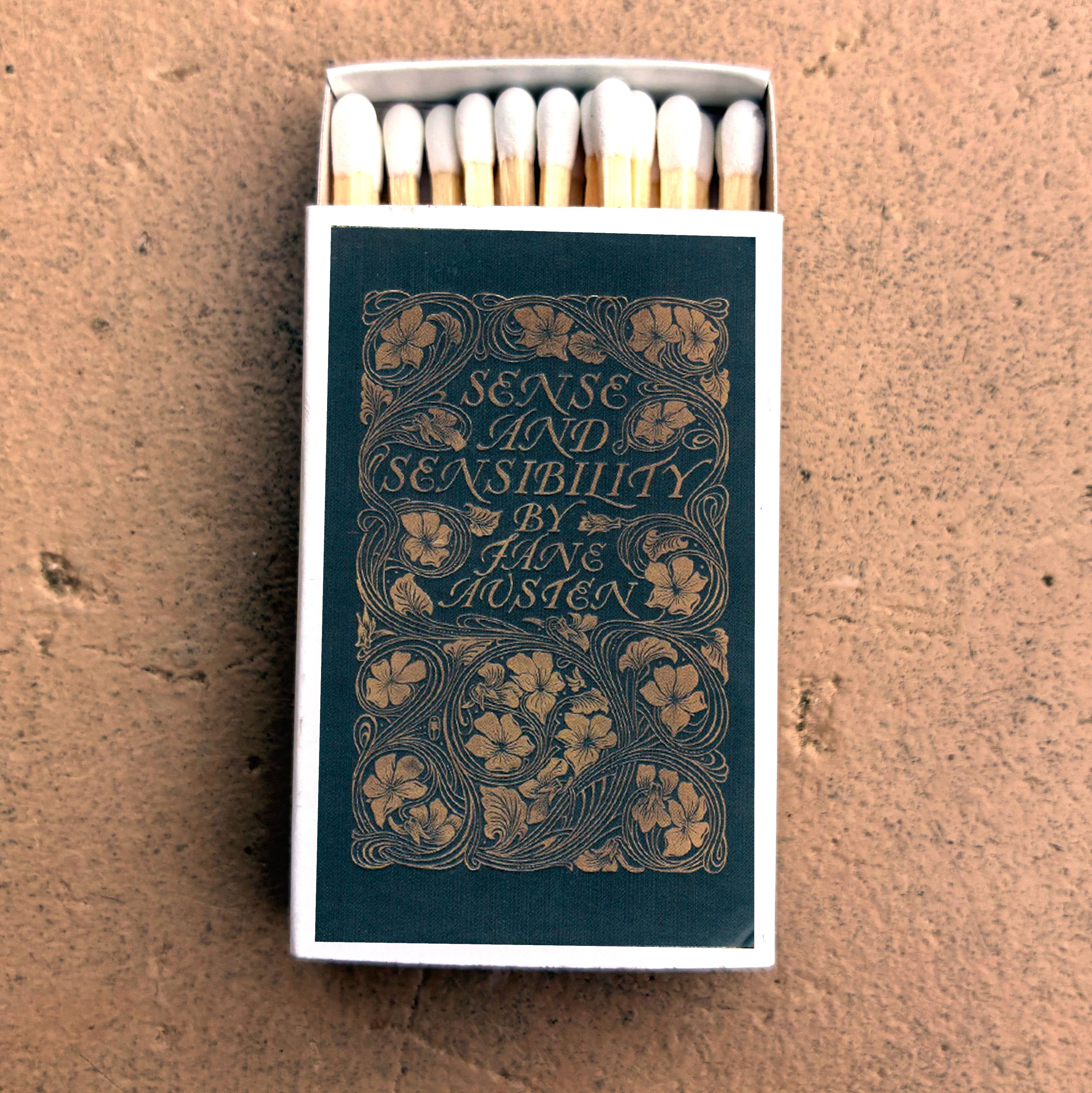Matches • Sense and Sensability Austen • Home Decor