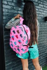 Pink Cowboy Hat Backpack