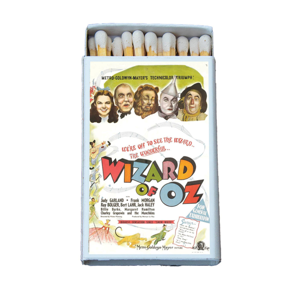 Matches • Classic Movie Wizard of Oz• Home Decor for Candles and Incense