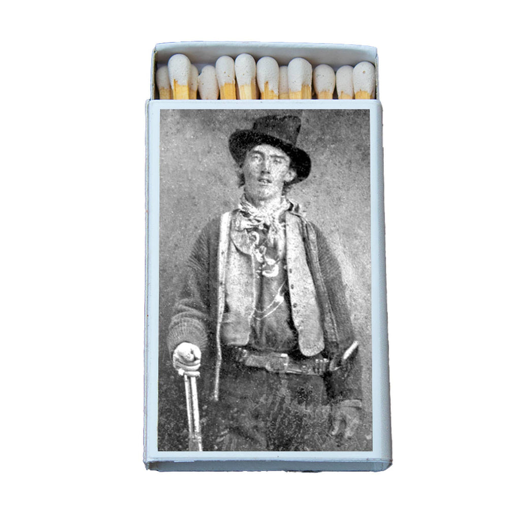 Matches • Wild West Billy the Kid • Home Decor for Candles