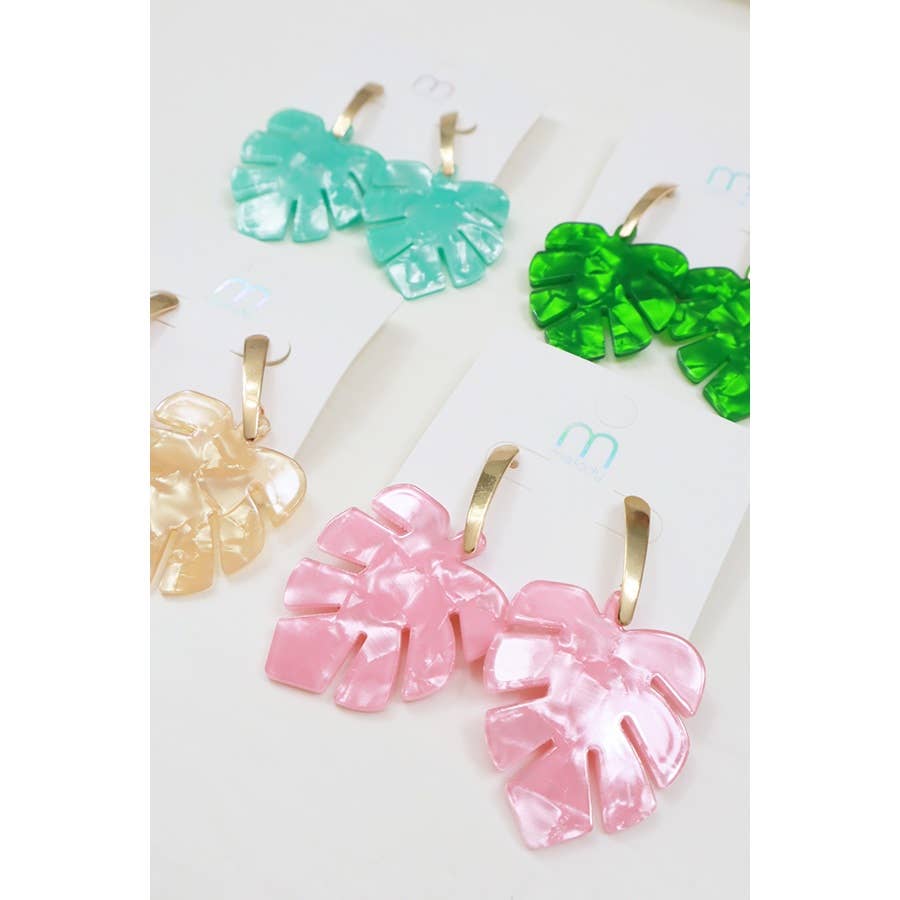 Leaf Drop Summer Earrings