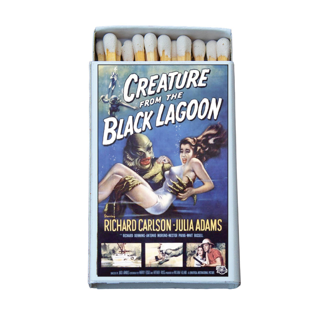 Matches • Monster Movie Poster • Creature from the Blue Lagoon