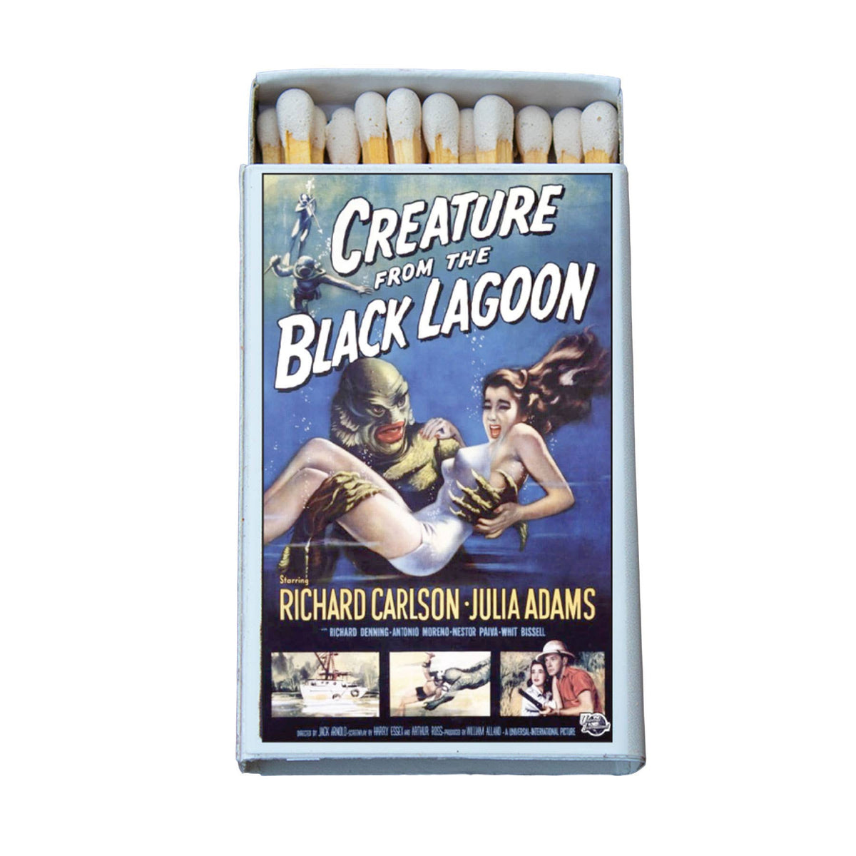 Matches • Monster Movie Poster • Creature from the Blue Lagoon