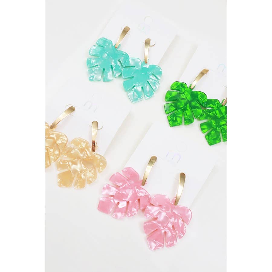 Leaf Drop Summer Earrings