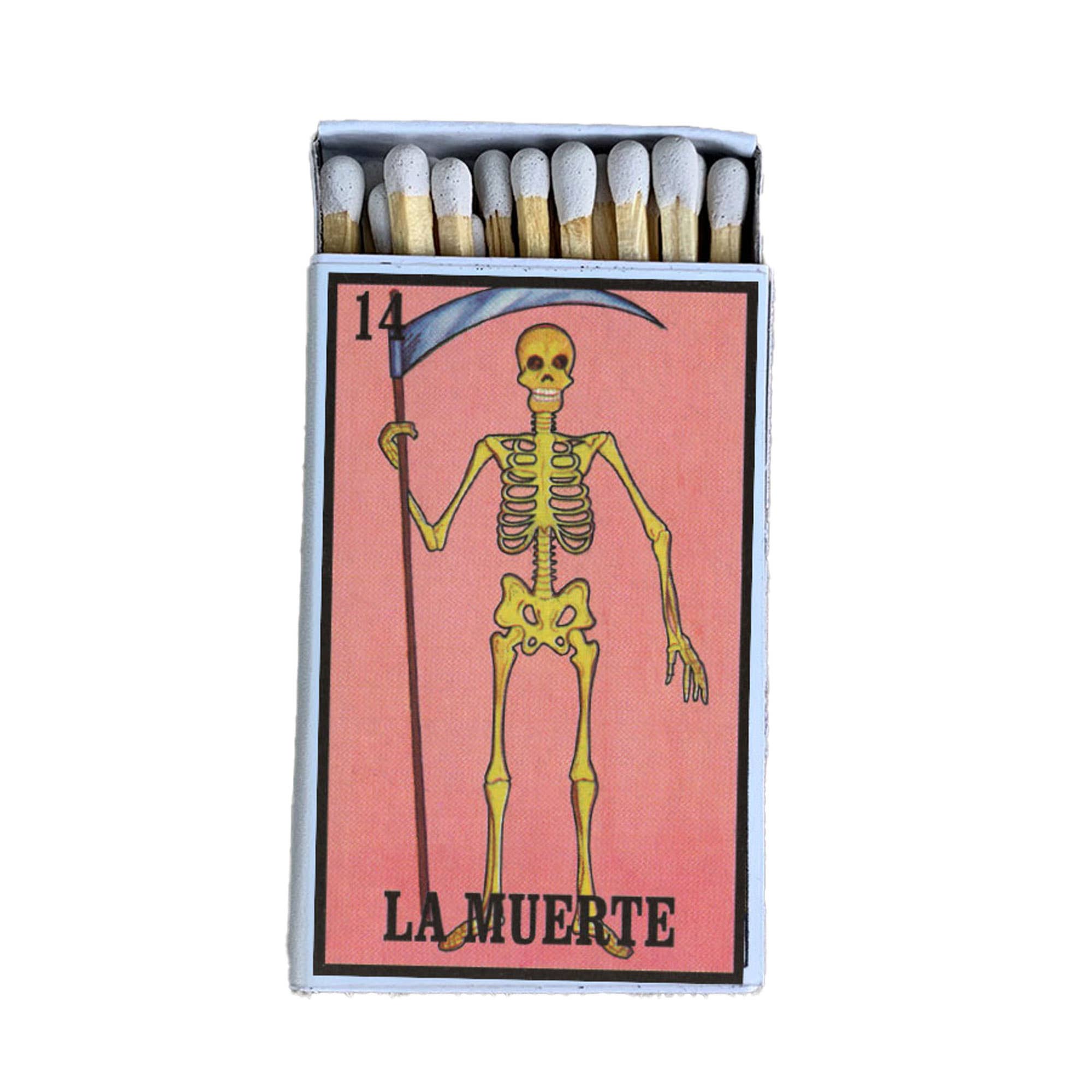 Matches • Loteria Muerte • Home Decor for Candles & Incense