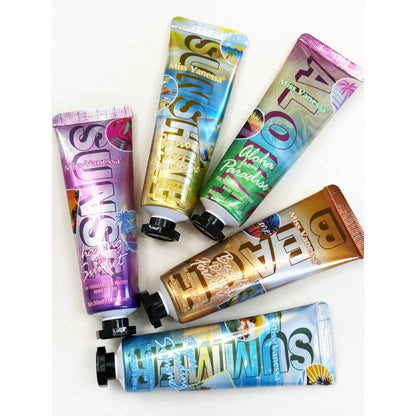 The lightly textured Summery Hand Cream