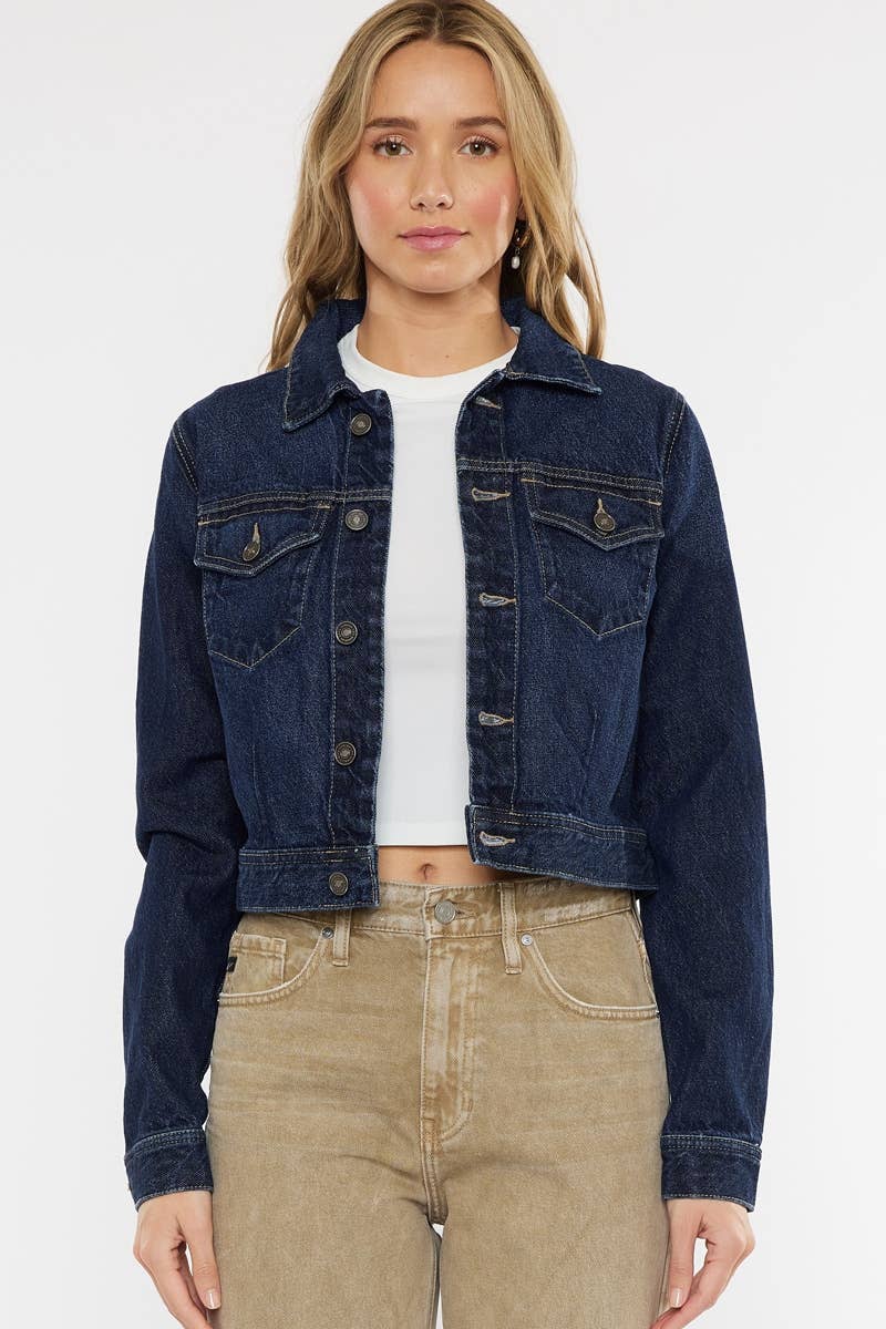 Crop Denim Jacket