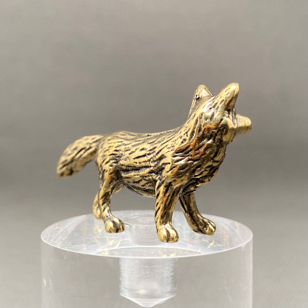 Brass Fox Crafts Desktop Figurine Decoration