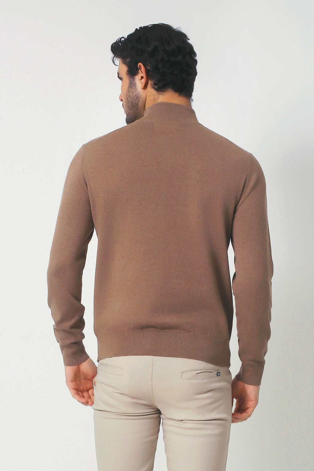 Men's Everyday Cotton Quarter Zip Sweater
