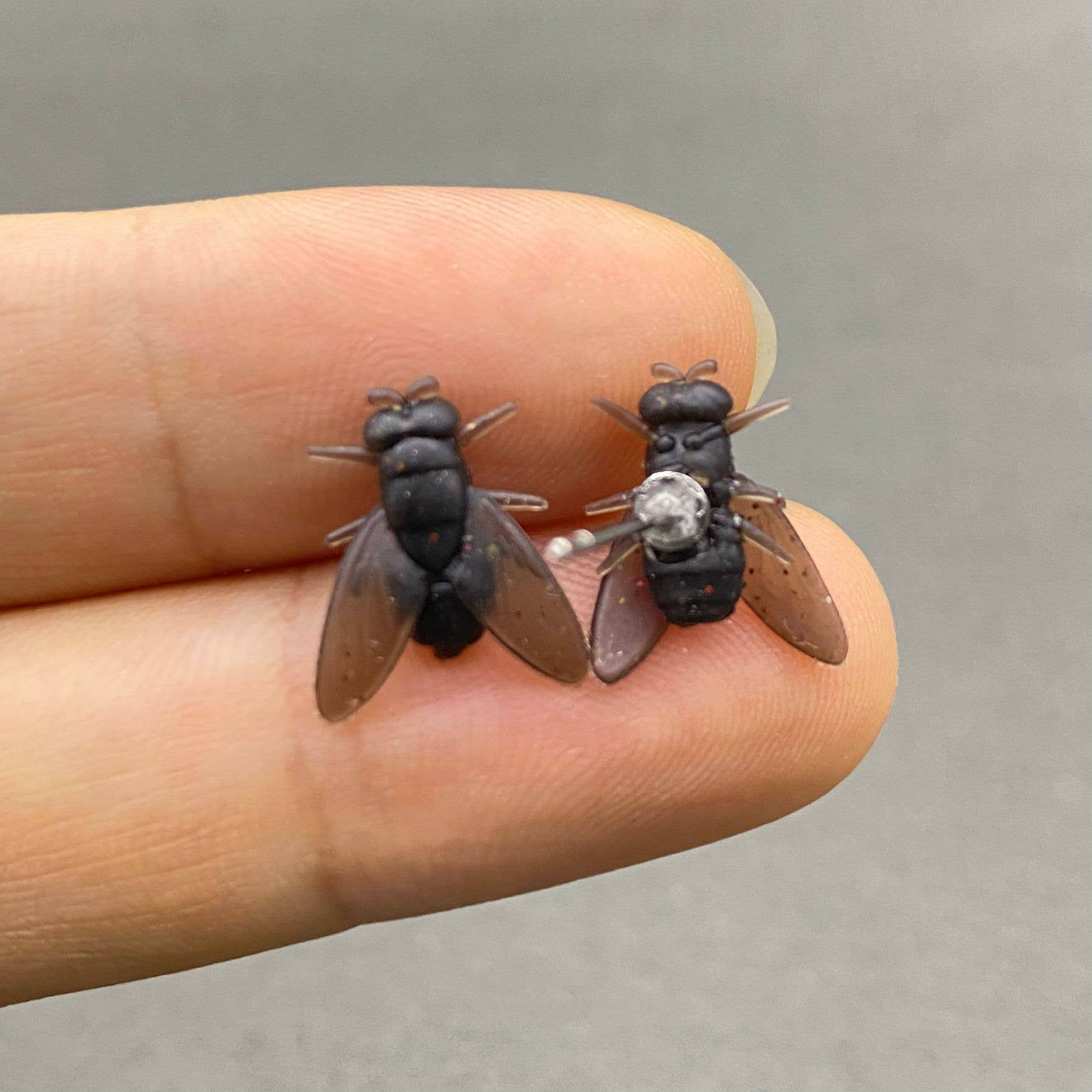 Quirky Fly Stud Earrings