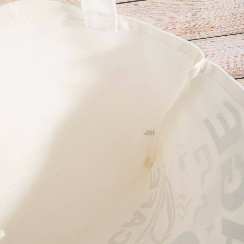 Vintage Vinyl Café Tote Bag