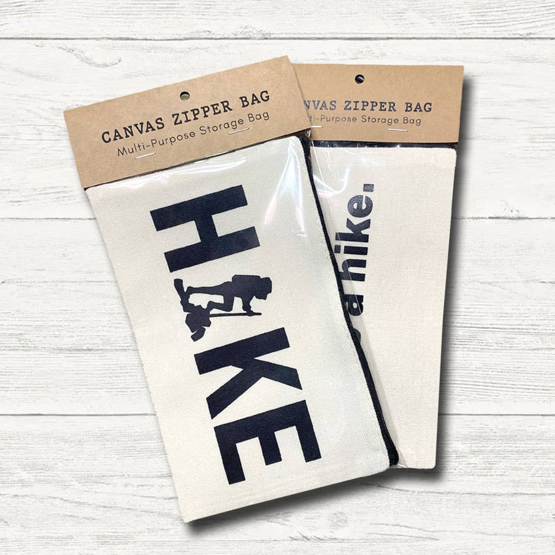 Pickleball Wavy Beige Canvas Bag.