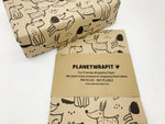 Dogs Recycled Eco Kraft Wrapping Paper