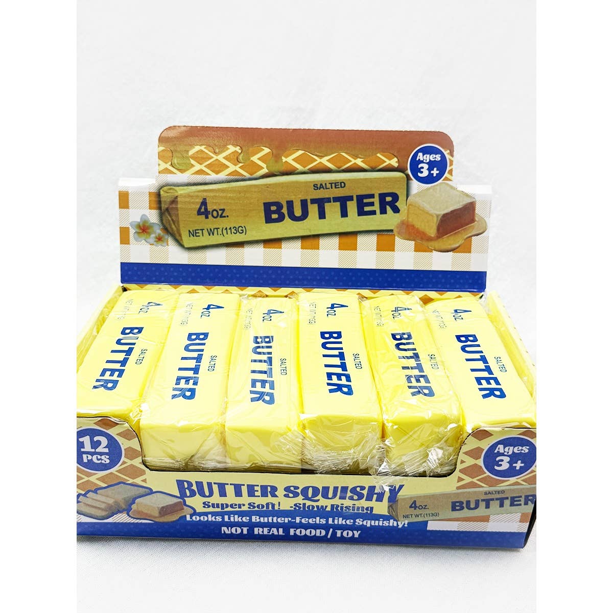 Slow-Rising Butter Squishy Stress Toy