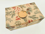 Holiday Pine Recycled Kraft Gift Wrapping Paper