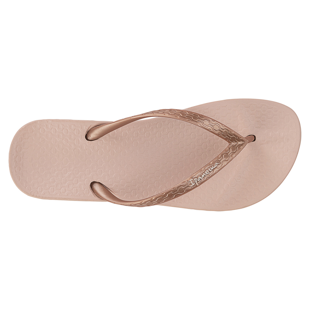 IPanema Ana Pink/Metallic Flip Flops