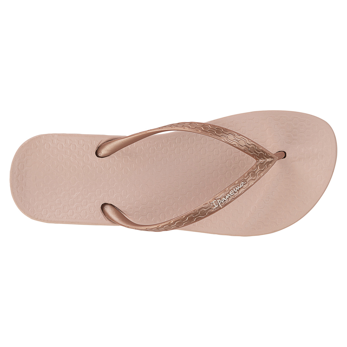 IPanema Ana Pink/Metallic Flip Flops