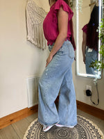 High Rise Wide Leg Jeans