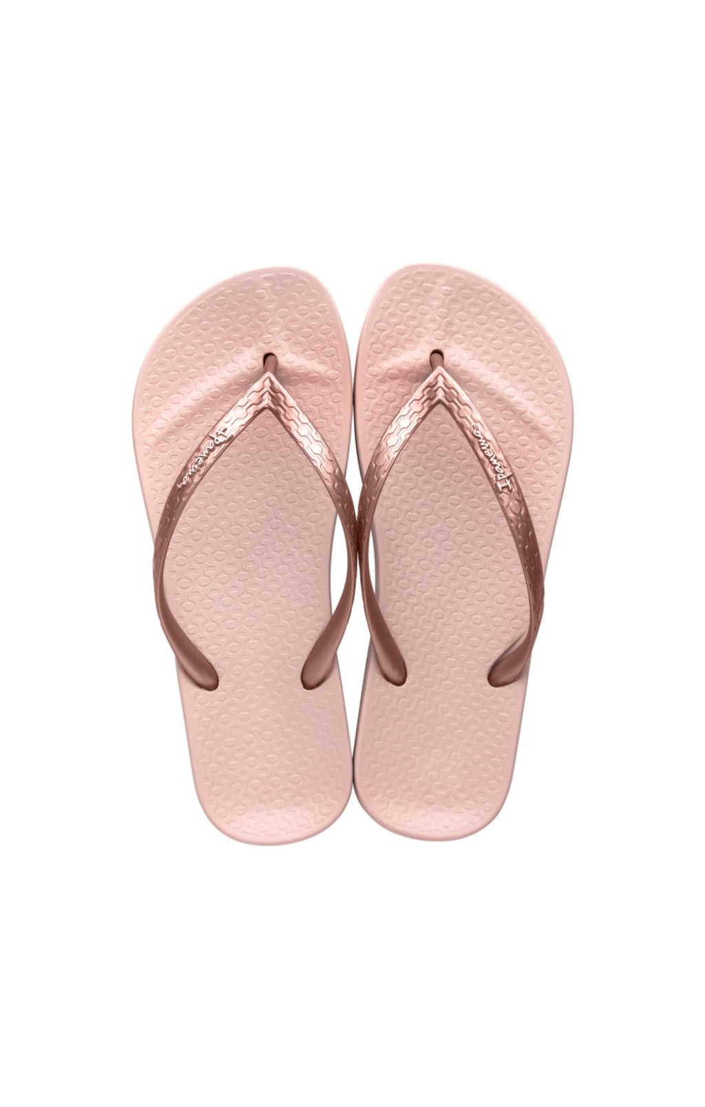 IPanema Ana Pink/Metallic Flip Flops