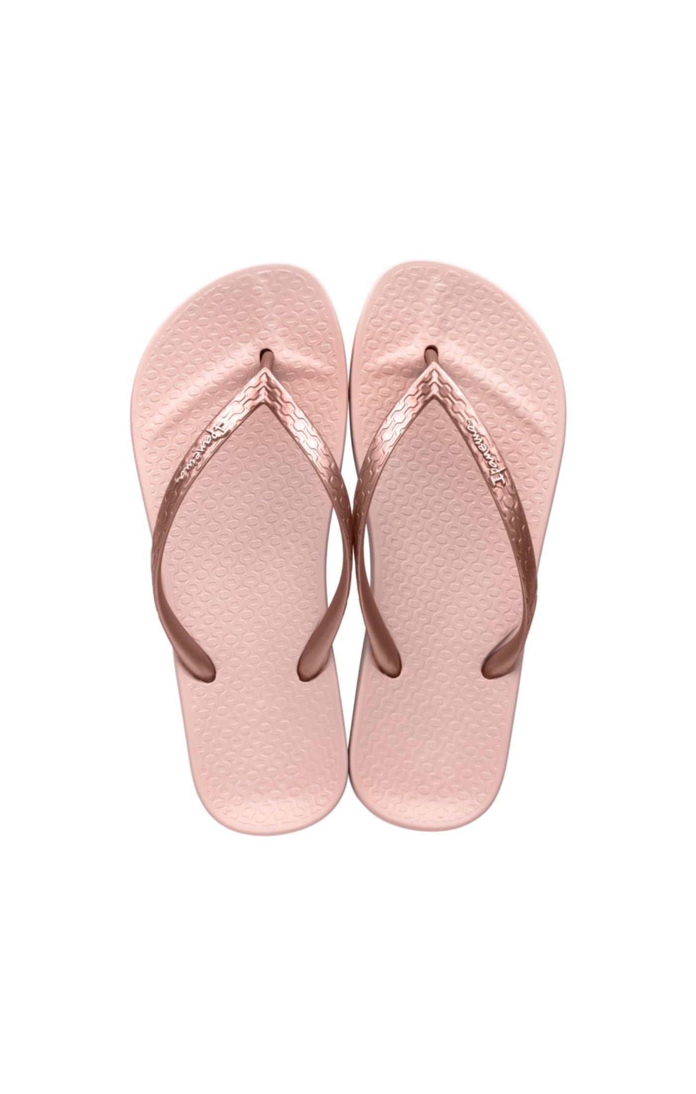 IPanema Ana Pink/Metallic Flip Flops