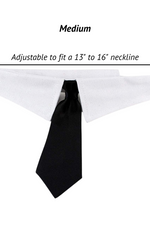 Midlee - Formal Black Doggy Tie