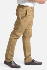 Khaki Chino Pant Flat Front – Slim Fit.