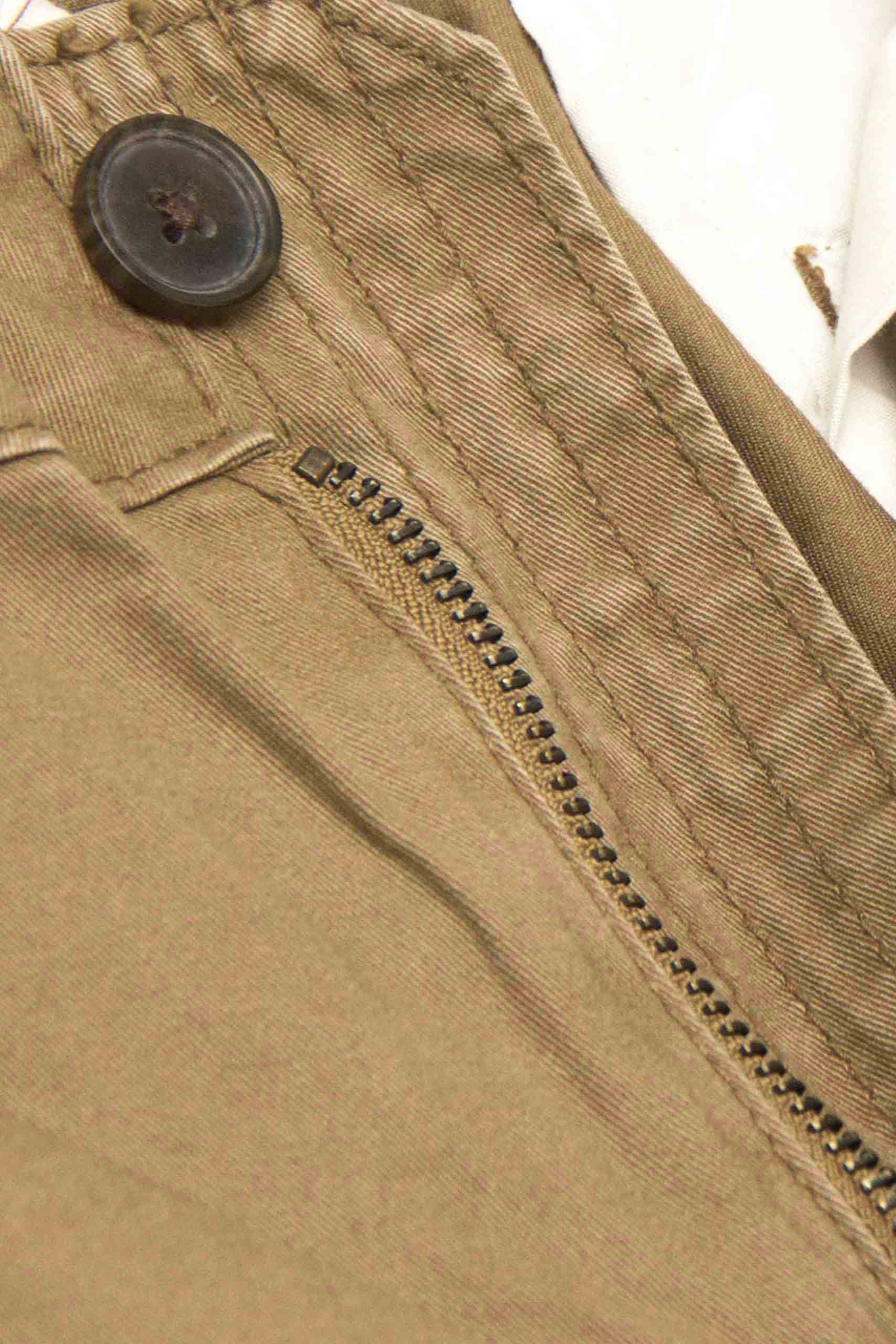 Khaki Chino Pant Flat Front – Slim Fit