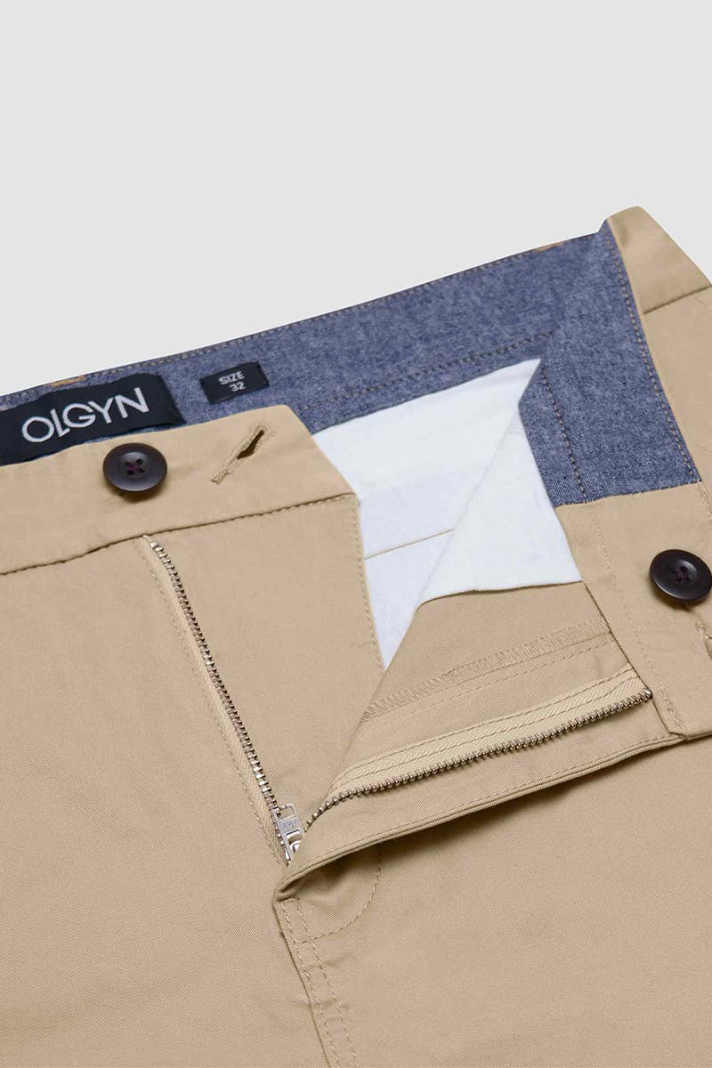 Mens or Youth Stone Chino Shorts – Slim Fit